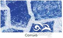 Bordura DEL - Carrara, gjerësia 24 cm